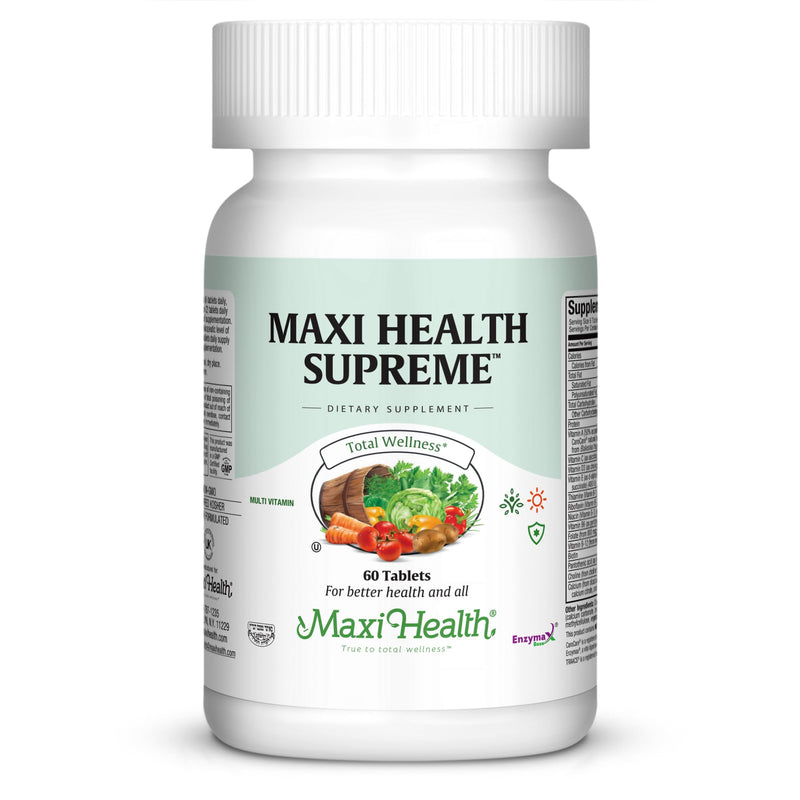 Multivitamin for Men & Women – Supreme High Potency Daily Multi with Minerals, CoQ10 & Antioxidants – Energy, Immune Support, Bone, Heart & Wellness – Vitamin A, C, D, E, B12, B6 & Biotin 60 Count | Kosher | Multivitamin with Iron | Energy, Immune & Ov...