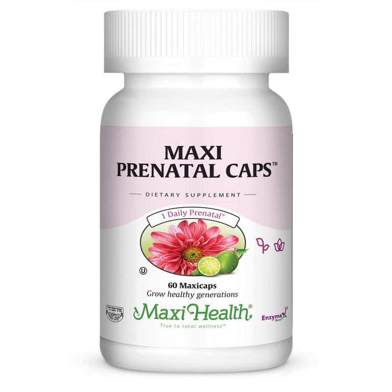 Prenatal Vitamins for Women - One a Day - Pregnancy Multivitamin with Folic Acid, Iron, Vitamin D3, B12, Zinc & Biotin – Daily Prenatal Support Before, During & After Pregnancy – 60 Capsules | Kosher | Prenatal with Iron, Folate, Choline & D3 | Pregnan...