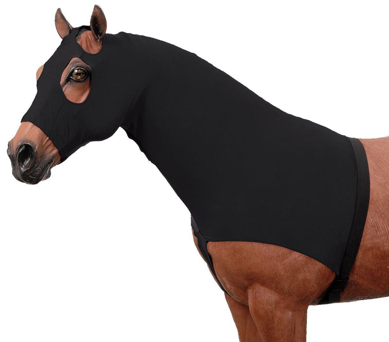 Tough 1 Spandex Mane Stay Hood Medium Black - BeesActive Australia