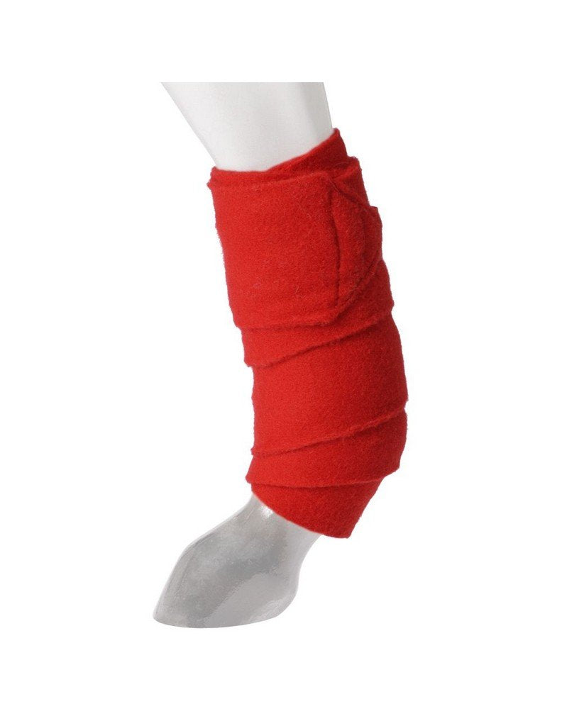 Tough 1 Miniature Horse Polo Wraps Red - BeesActive Australia