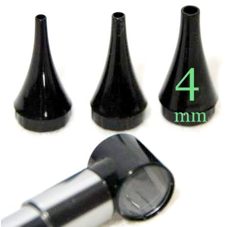 60 Count - Dr Mom 4 mm Disposable Otoscope Specula - Premium Quality for Dr Mom Third Generation Slimline and Original Model otoscopes ONLY - BeesActive Australia