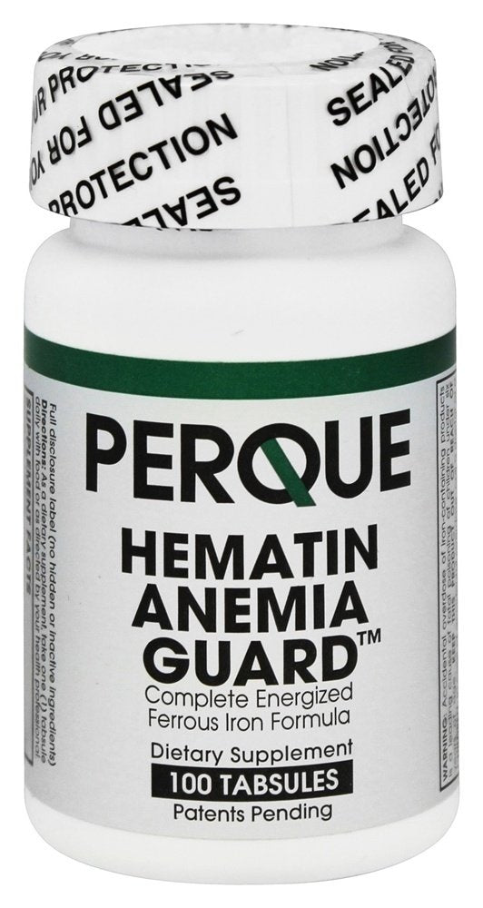 Perque Hematin Anemia Guard, 100 Count