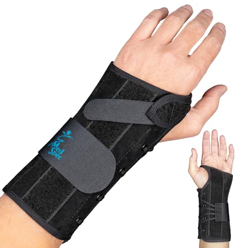 Med Spec 8" Wrist Lacer Support Brace Carpal Tunnel Left Hand Small 8-inch Length