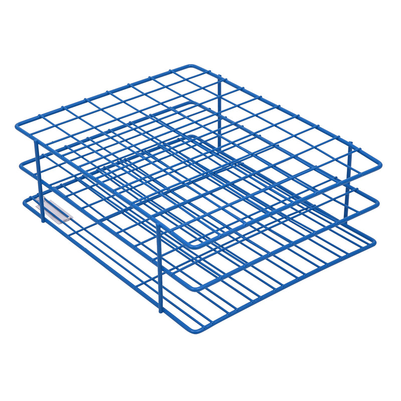 SP Bel-Art Poxygrid Test Tube Rack; For 16-20mm Tubes, 80 Places, Blue (F18764-0001) Made in USA - BeesActive Australia