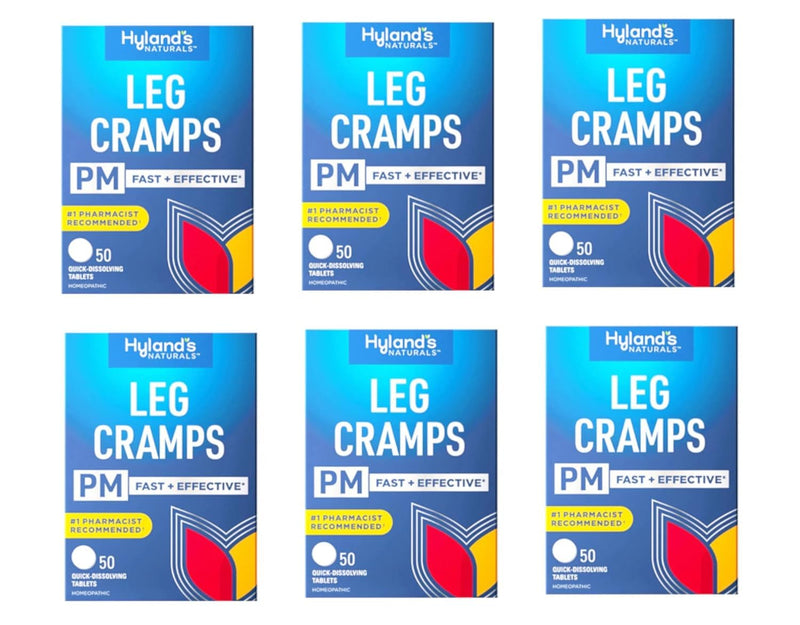 Hyland's Leg Cramps PM With Quinine Tablets 50 ea ( Pack of 6) - BeesActive Australia