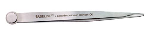 Baseline Stainless Steel Aesthesiometer, 2-Point Discriminator Stainless Steel, 2-Point