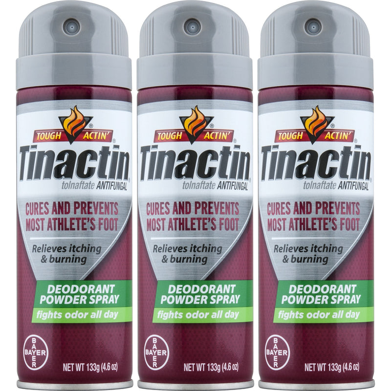 Tinactin Athletes Foot Deo Spray Powder (Pack of 3) - BeesActive Australia
