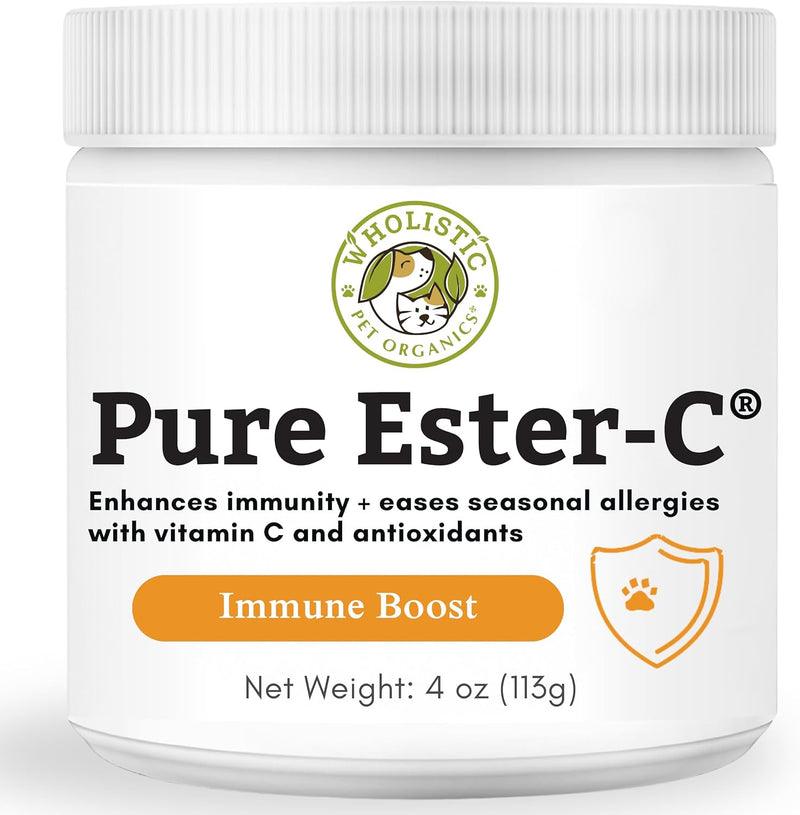 Allergy Relief & Immune Support Supplement for Dogs – Organic, Vitamin C Powder for Joint Mobility, UTI Relief and Overall Body Health for Puppies and Senior Dogs – 1000mg Ester C - BeesActive Australia
