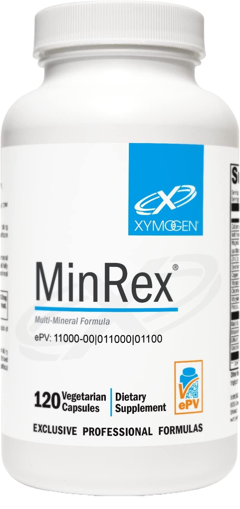 XYMOGEN MinRex Multi-Mineral Supplements, 120 Capsules | With Iodine, Selenium, and Potassium to Support Mineral Repletion, Sports Nutrition, Soy, Gluten, and Dairy-Free