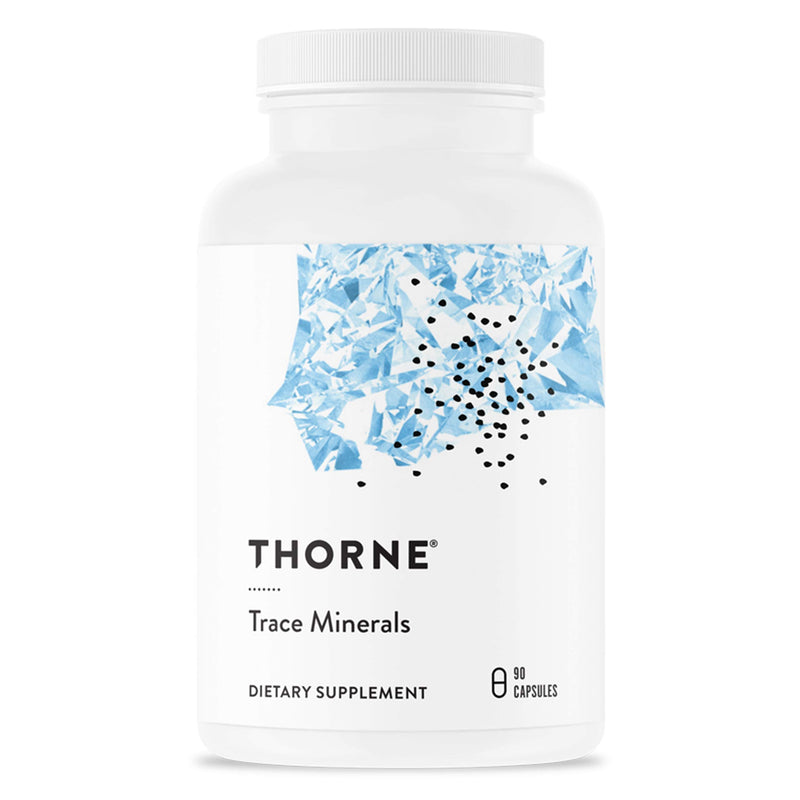 Thorne Trace Minerals - Dietary Supplement with Zinc, Boron & Selenium - Chelated Forms - Comprehensive Formula - 90 Capsules - BeesActive Australia