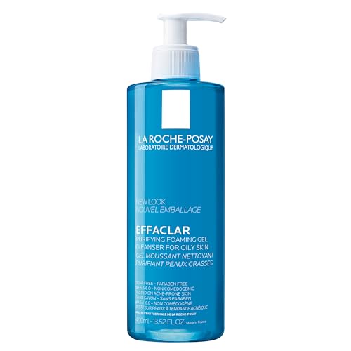 La Roche-Posay Effaclar Foaming Gel Cleanser for Oily Skin 13.52 Fl Oz (Pack of 1)