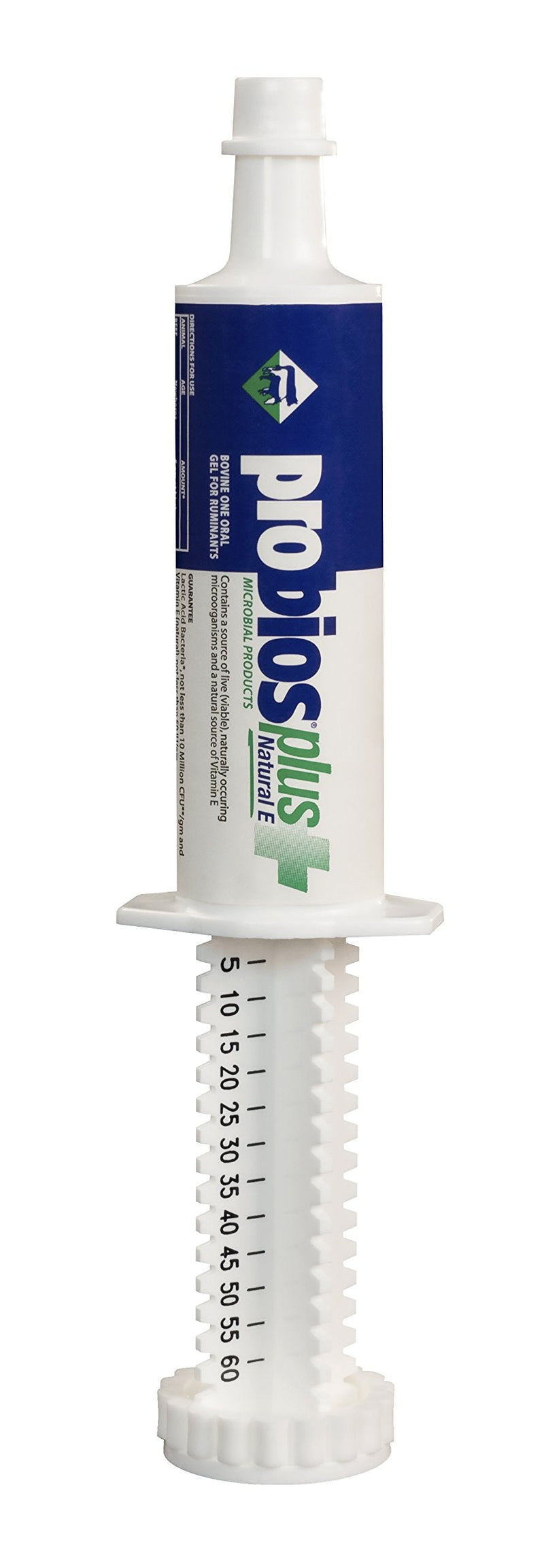 Probios Bovine One Oral Gel for Ruminants Plus Natural E Tube, 60cc - PawsPlanet Australia