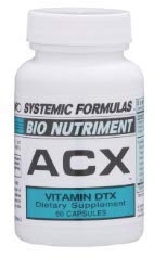 Repellerking Systemic Formulas Bio Nutriment ACX Vitamin DTX 60 Capsules