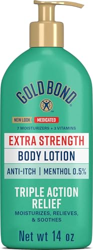 Gold Bond Medicated Extra Strength Body Lotion, 14 oz. Gold Bond Lotion 14 Ounce (Pack of 1)