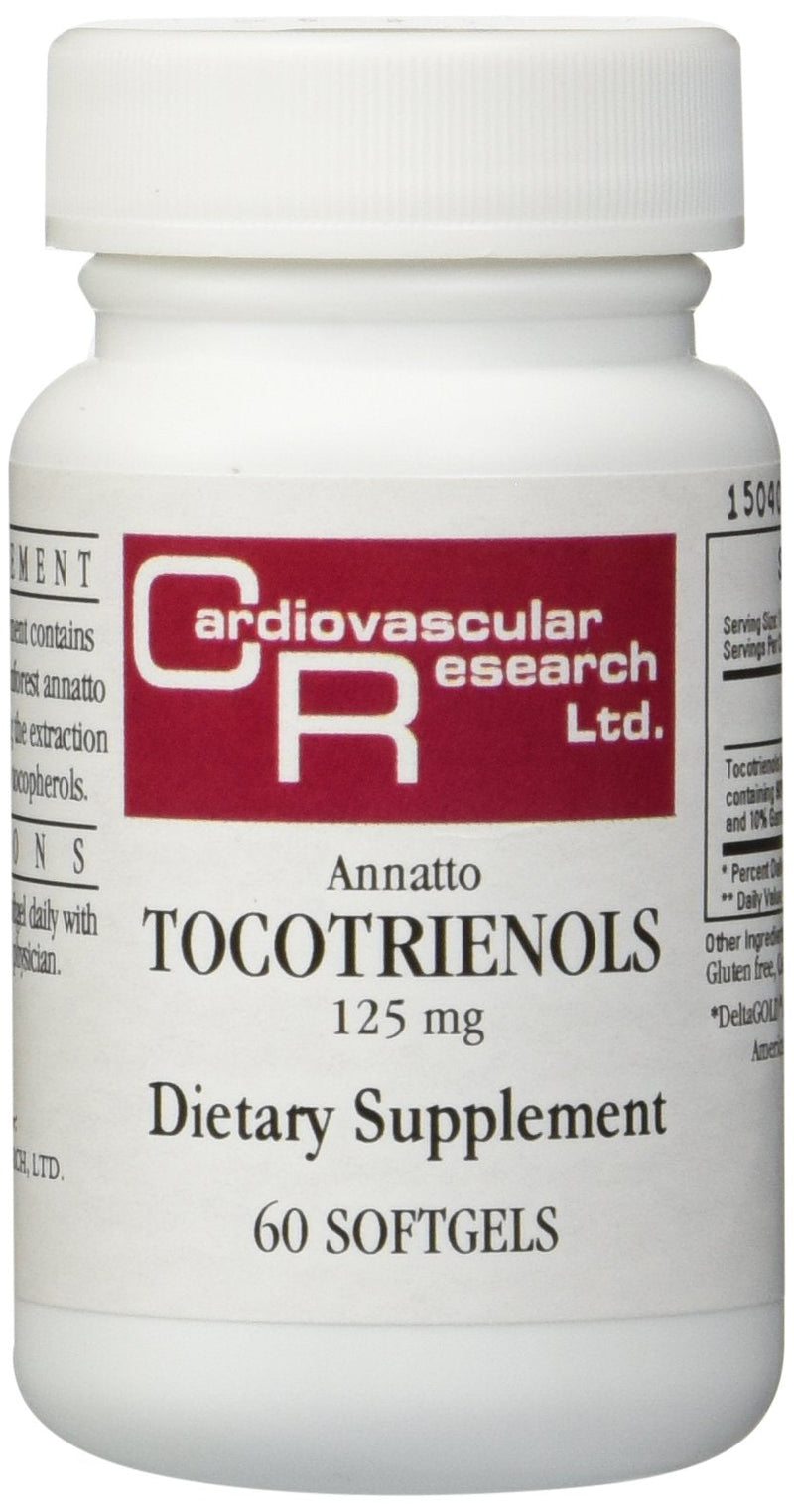 Ecological Formulas - Annatto Tocotrienols 125 mg 60 gels [Health and Beauty] - BeesActive Australia