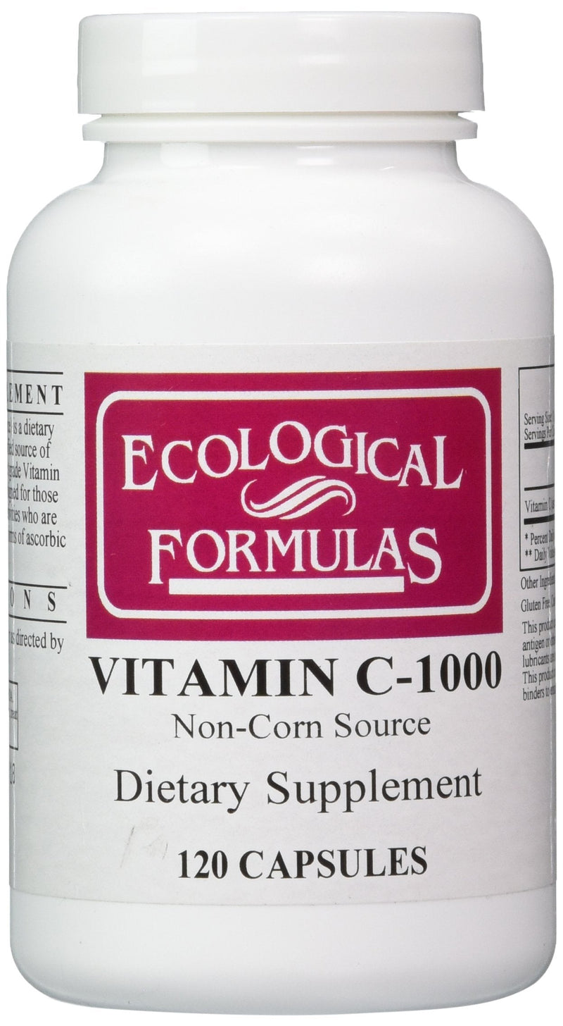 Cardiovascular Research Vitamin C-1000 Capsules, 120 Count