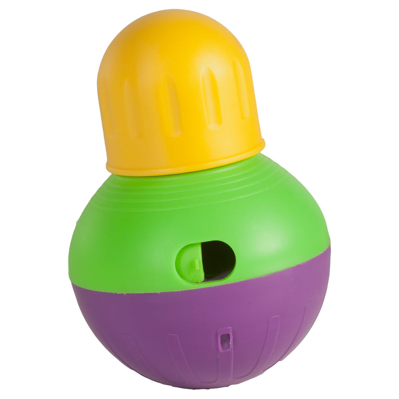 Starmark Treat Dispensing Bob-a-Lot Dog Toy, All Breed Sizes (Pack of 1) - BeesActive Australia