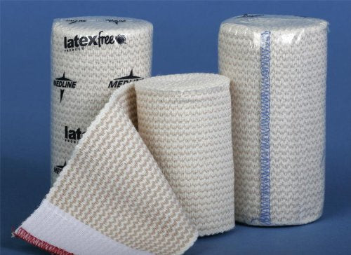 Medline Non-Sterile Matrix Elastic Bandage with Self-Closure, Stretched, 2" x 5 yd. (5.1 cm x 4.6 m), Ideal for Wound Care