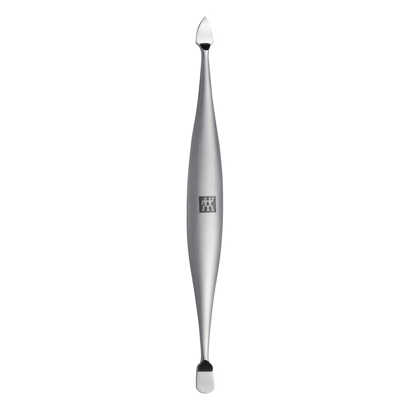 ZWILLING Cuticle Pusher (nail cleaner, double ended tool, suitable for natural and artificial nails), Premium, Silver, 5 inch Scraper Cleaner - BeesActive Australia