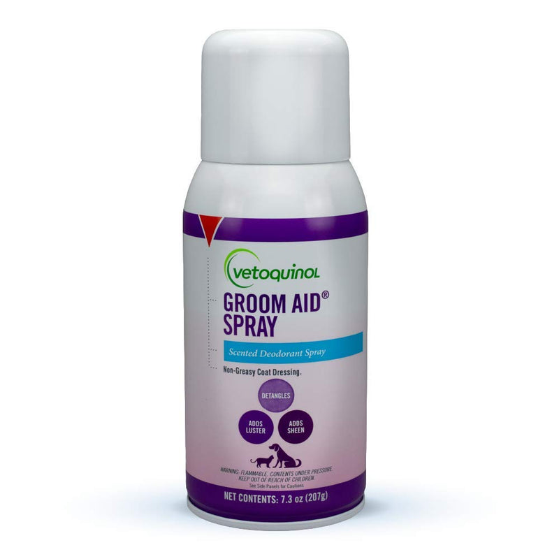 Vetoquinol Groom-Aid Detangler & Deodorizer Spray for Dogs & Cats, 7oz - BeesActive Australia