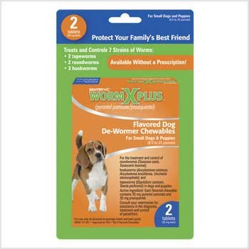 Sergeants Pet Care Prod 17603 De-Wormer, For Small Dogs, 2-Ct. Pet Grooming/Remedies - BeesActive Australia