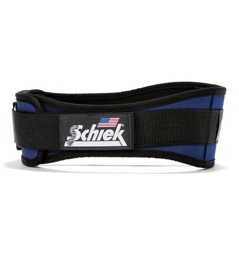 Schiek Sports 2004 Lifting Belt - Weight Lifting Belt for Women And Men - Neoprene Nylon Weight Belt Medium Navy - BeesActive Australia