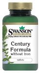 Swanson Century Formula Multivitamin Without Iron, 130 Tablets | Provides a Full Day's Supply of 15 Essential Vitamins and Minerals, Helps Fill Nutritional Gaps in the Diet 130 Count (Pack of 1)