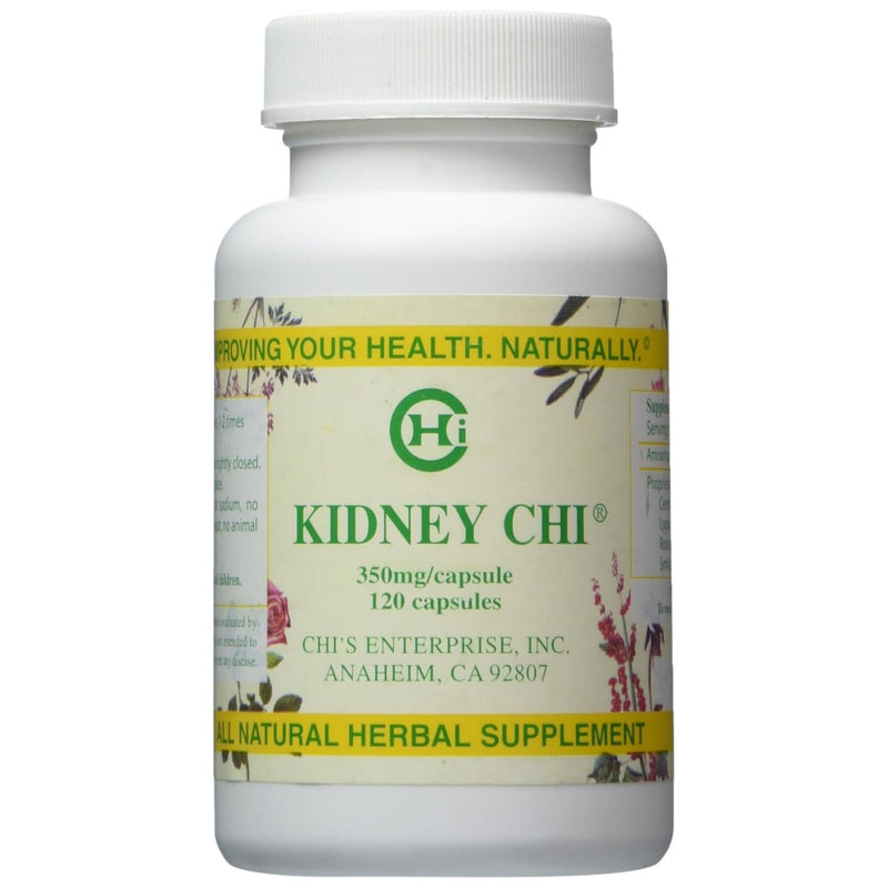 Kidney Chi 120 Capsules – Herbal Supplement by Chi – Traditional Plant-Based Formula – Supports Wellness – 120 Veggie Capsules