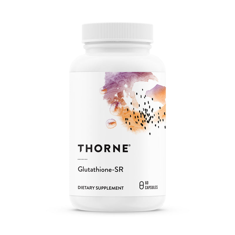 THORNE Glutathione-SR, Sustained-Release Antioxidant, 60 Capsules | Supports Antioxidant Defense, Liver Detoxification & Recovery from Physical Activity*, Gluten-Free, NSF Certified for Sport
