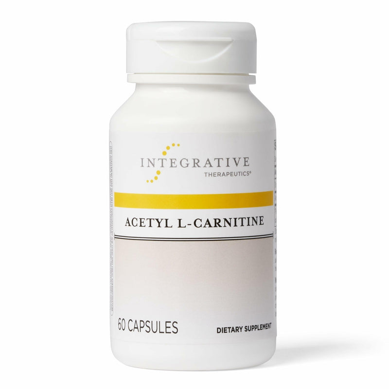 Integrative Therapeutics Acetyl L-Carnitine - Supports Healthy Cellular Energy Production* - Supports Nerve Cell Function* - Vegan, Gluten-Free & Dairy-Free - 60 Capsules (30 Servings) Standard Packaging
