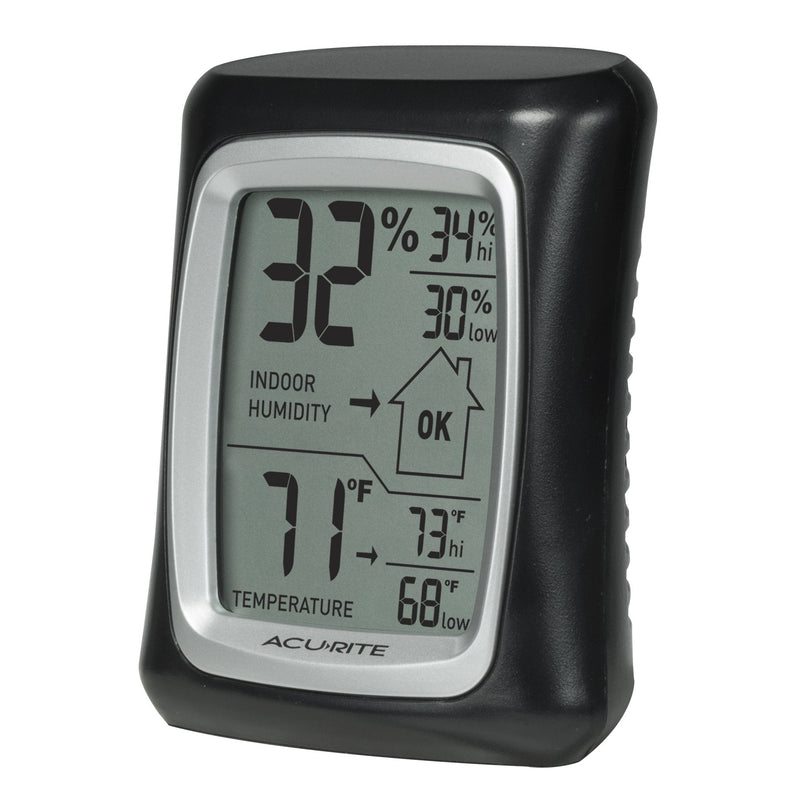 AcuRite Indoor Digital Thermometer & Hygrometer with Temperature and Humidity Gauge (00325) - BeesActive Australia