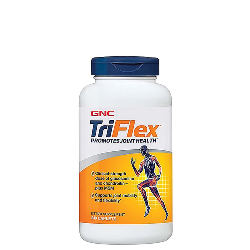 GNC Triflex Caplets, Supports Joint Mobility, Glucosamine, 240 Count | Glucosamine, Chondroitin, and MSM Formula Promotes Joint Mobility and Flexibility, Backed by Science Since 1935