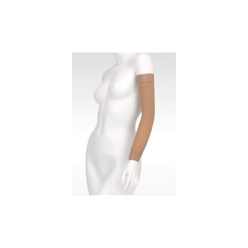 Juzo Soft 2001 20-30mmhg Standard Armsleeve with Silicone Top Band for Women 4 (IV) Beige - BeesActive Australia