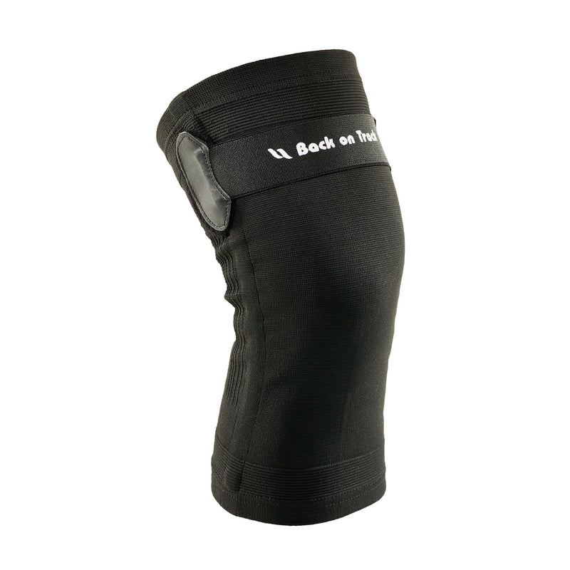 Back on Track Knee Brace with Removable Strap 1110 with Welltex Technology, Black, Large