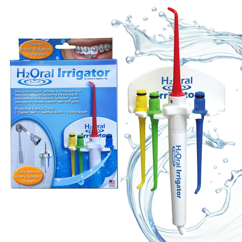 Oral Irrigator Shower Dental Care System | Advanced Shower Water Flosser for Healthy Gums and Teeth | Shower Flosser | Dental Water Flosser for Superior Dental Hygiene at Home | Made in U.S.A. - BeesActive Australia