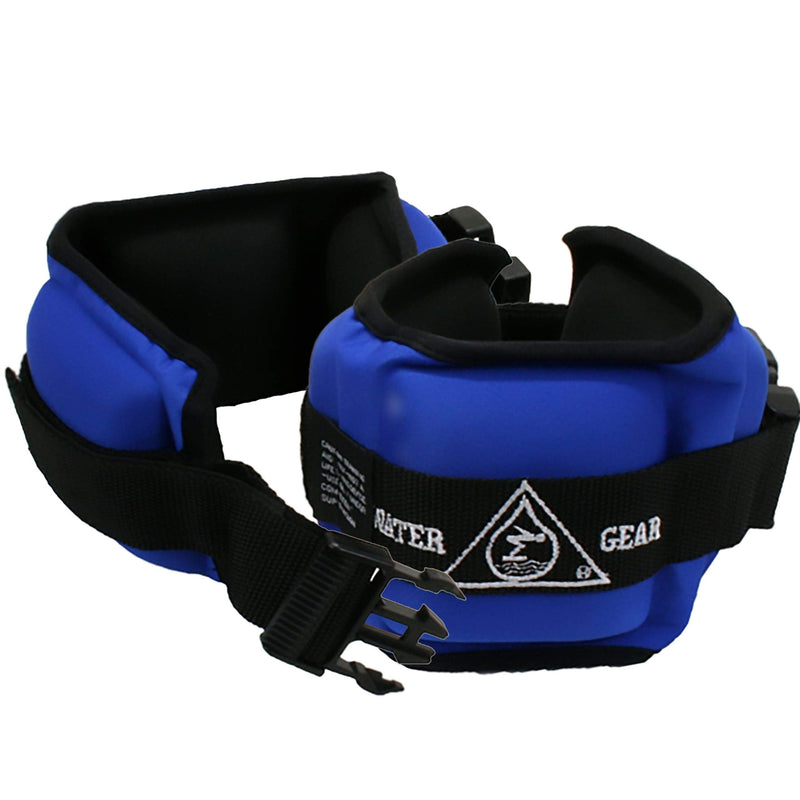 Water Gear Micro Buoyancy Cuff - Aqua Aerobics Fitness Gear Bands for Ankle and Wrist - Swimming Pool Workout - Exercise Equipment Adjustable Ankle and Wrist Bands for Men and Women - BeesActive Australia