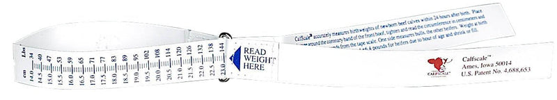 Sullivan's Calf Scale Weigh Tape - BeesActive Australia