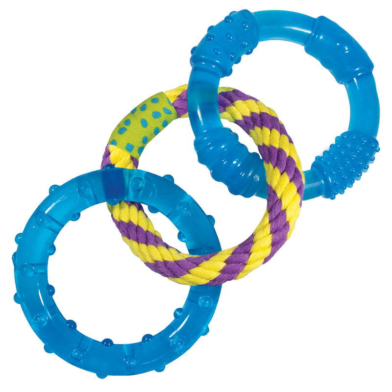 Petstages Orka Dental Links Dog Chew Toy Dental Links - Multi Small Breeds & Puppy - BeesActive Australia
