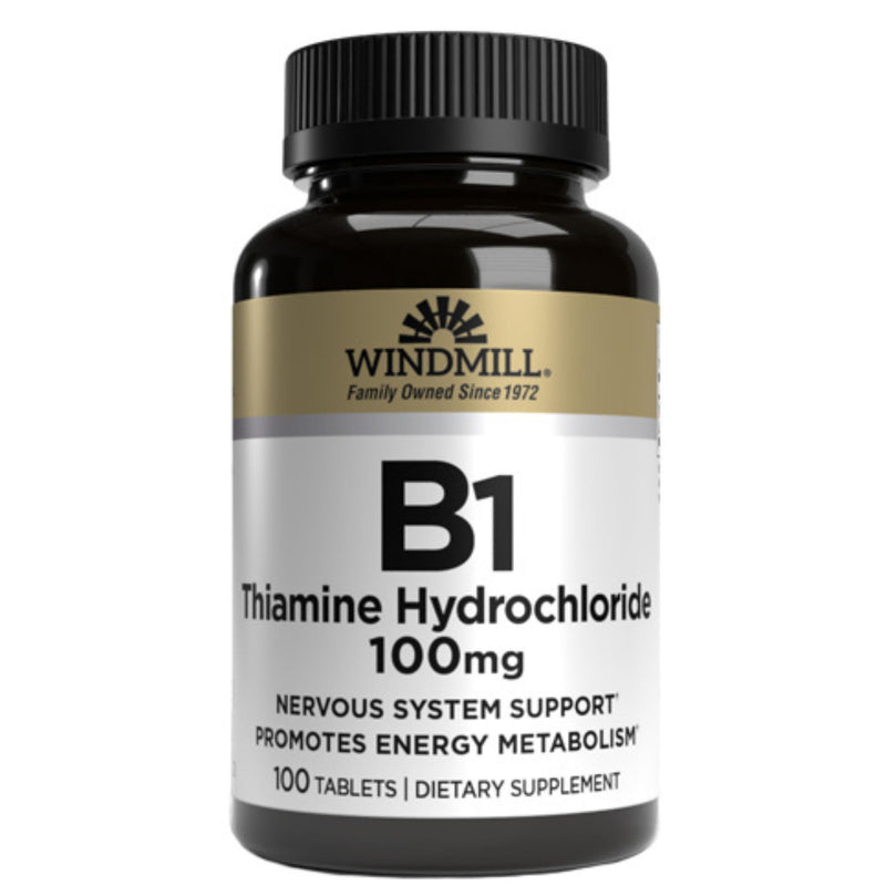 Windmill Vitamin B-1 TABS 100 MG WMILL Size: 100