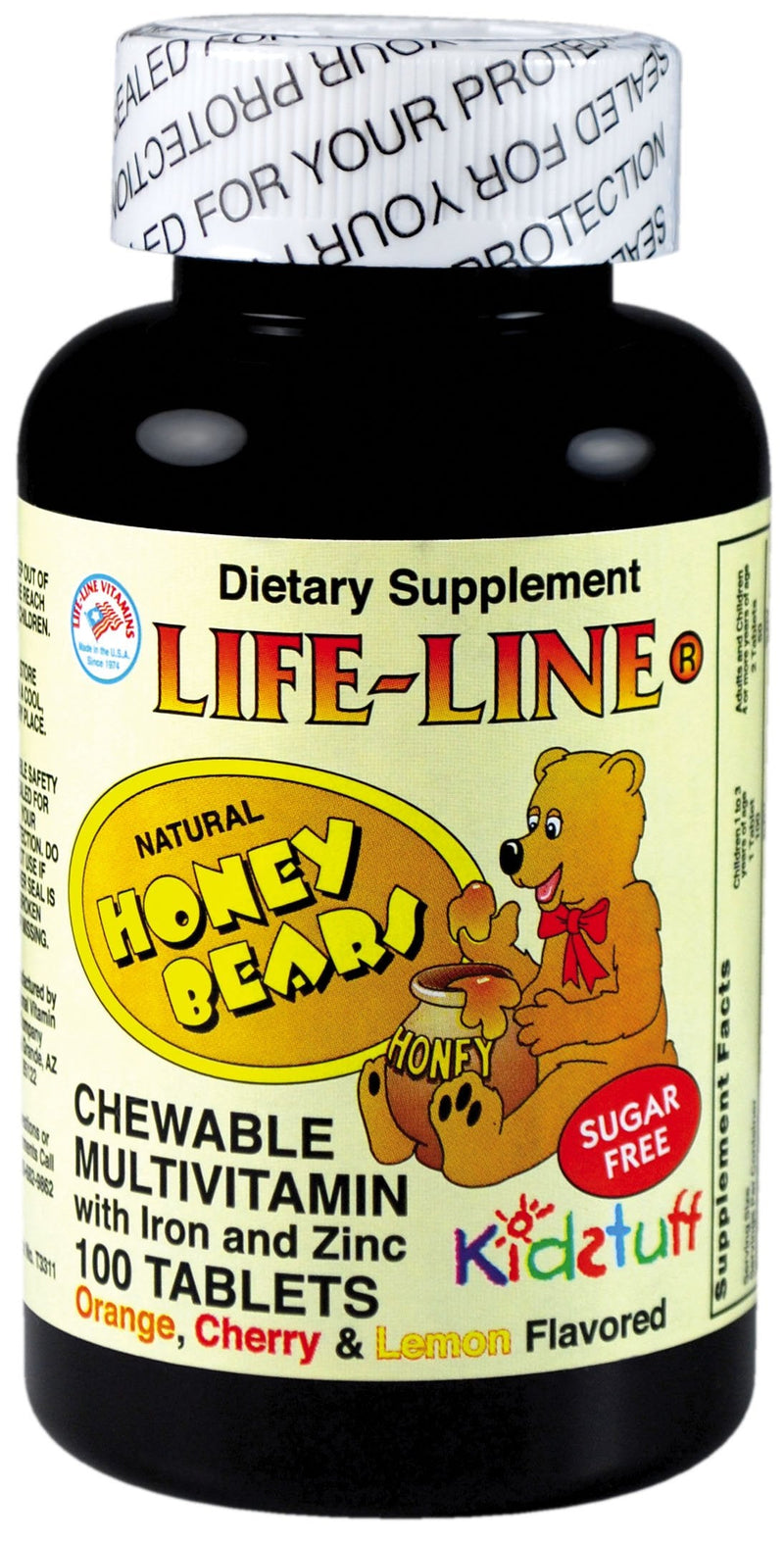 LIFE-LINE HONEY BEARS W/FE CW 100