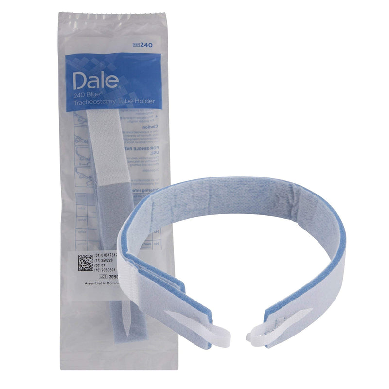 PT# -240 PT# # 240- Tube Holder Tracheostomy Dale Blue Adult One Size Fits Most 10/Bx by, Dale Medical Products Inc by Beststores - BeesActive Australia