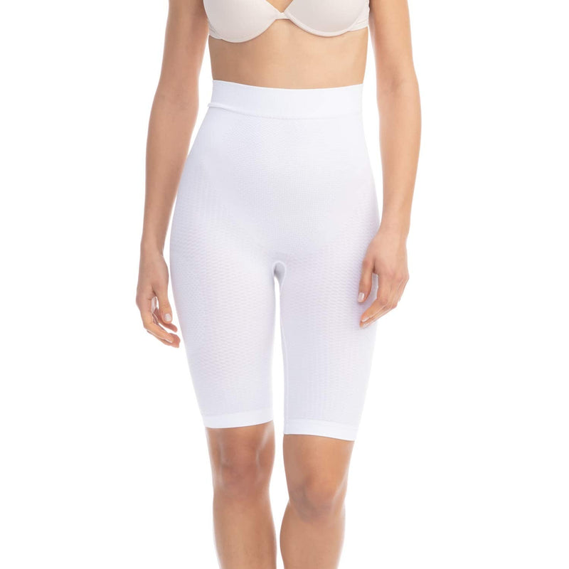 Farmacell 312 Women's Push-up Anti-Cellulite Control Shorts, 100% Made in Italy Large-X-Large White - BeesActive Australia