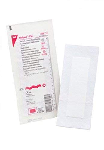 3M Medipore Adhesive Wound Dressing 3.5"x8" 25/bx 3570
