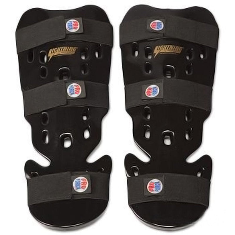 PROFORCE Lightning Shin/Instep Guards - Black - Medium - BeesActive Australia