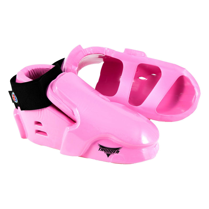 Pro Force Thunder Double Layered Kicks Karate Sparring Shoes - Pink - Medium - 8/8-1/2