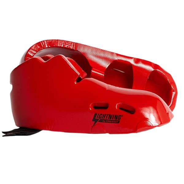 ProForce Lightning Kicks Sparring Shoes / Footgear - Red - Size 5-6 | Child Large