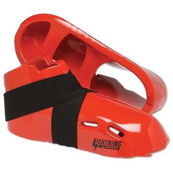 ProForce Lightning Kicks Sparring Shoes / Footgear - Red - Size 8-8 1/2 | Medium