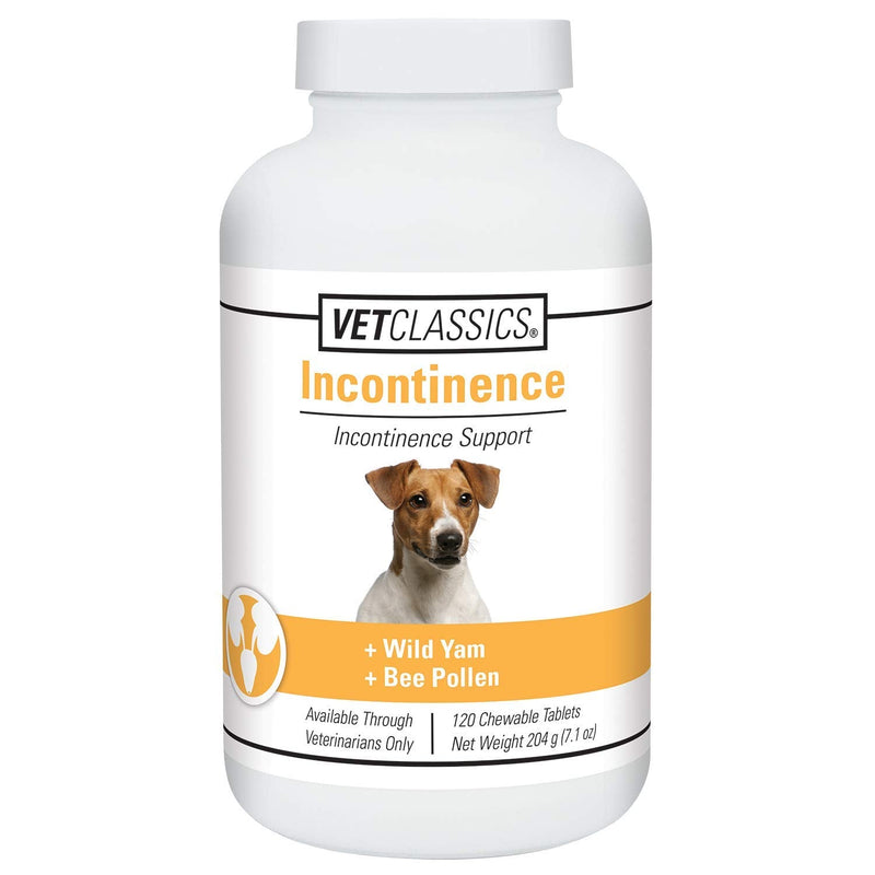 Vet Classics Bladder, Incontinence Support Dog Supplement – Supports Bladder Health for Dogs, Helps With Pet Incontinence – Includes Phytoestrogens, Botanicals – Chewable Tablets – 120 Ct. - BeesActive Australia