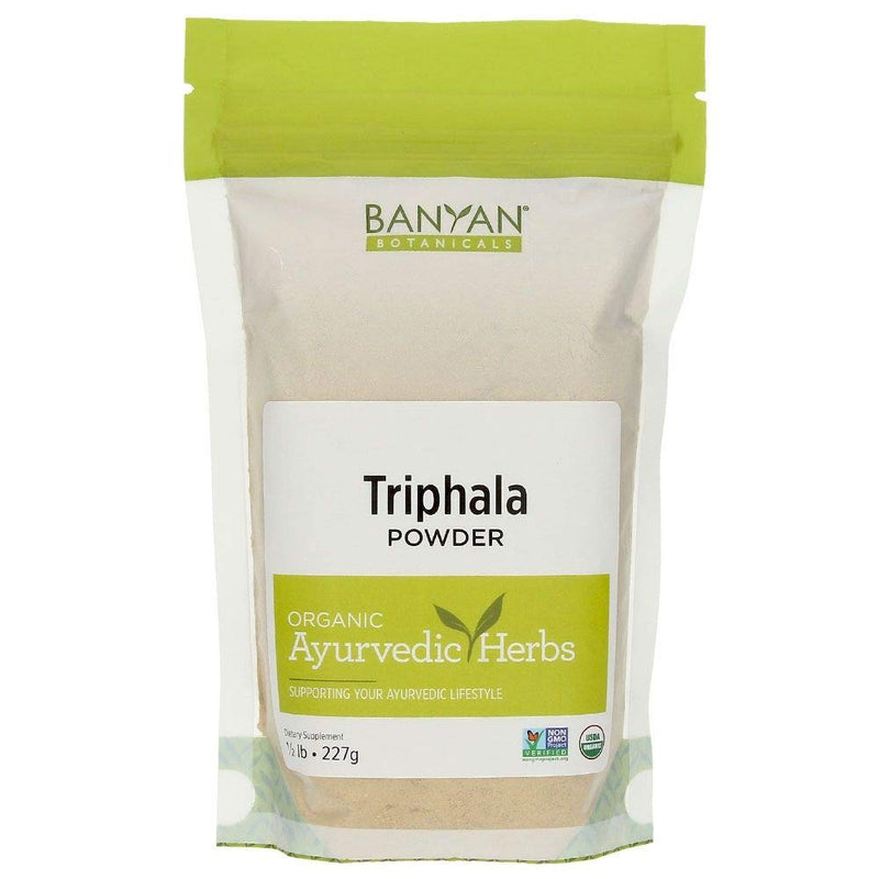 Banyan Botanicals Triphala Powder- Certified Organic 8 Ounce (Pack of 1) - BeesActive Australia