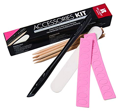 RC Red Carpet Manicure Nail Tools Bundle – Accessories Kit